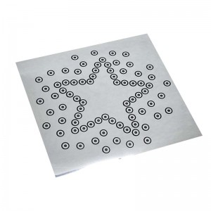 Tsika Sirika Kudhinda Ndarama Silver Foil Heat Transfer Logo Labels
