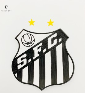 شعار مخصص 3D المنسوجة بقع كرة القدم المطرزة