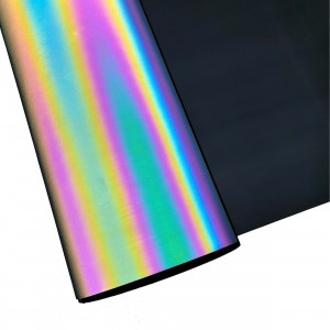 Custom Heat Transfer Laser Cut Super Elastic Reflective Film