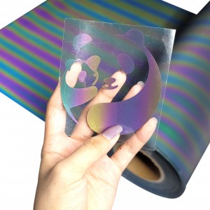 Супер еластична світловідбиваюча плівка з лазерним різанням теплообміну