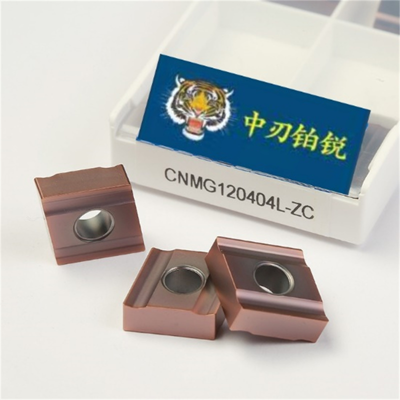 Tungsten Carbide CNC Turning Insert Cutter Blade CNMG120404L-ZC Carbide Turning Inserts bihayên reqabetê