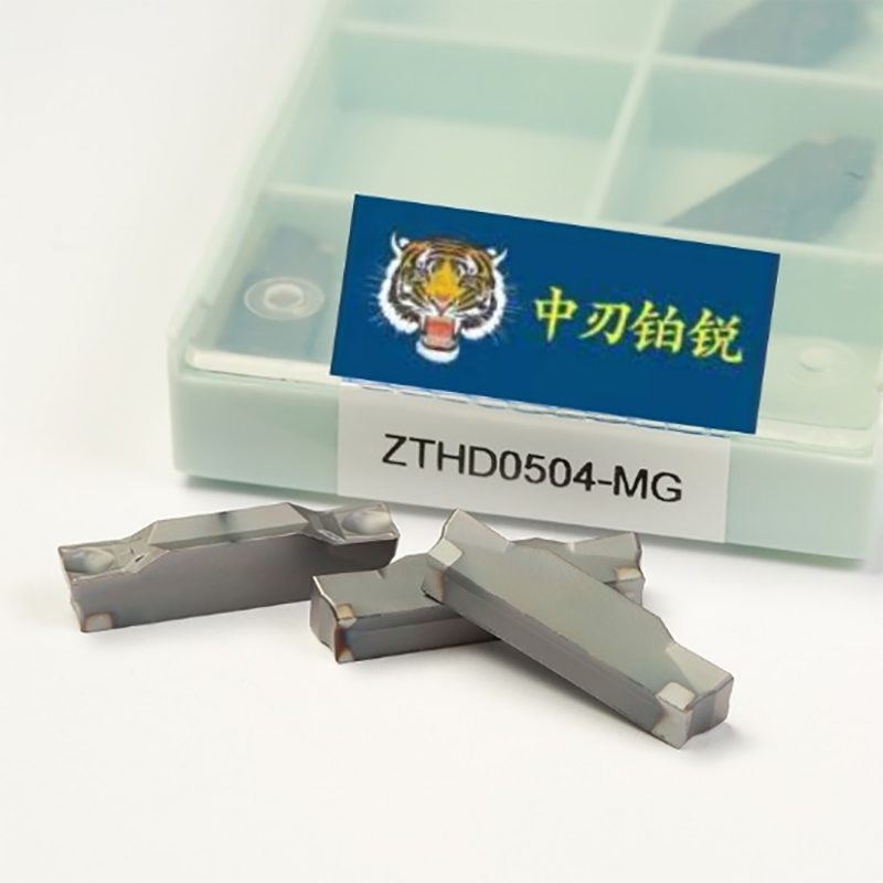 Zthd0504-mg Snijwurk foar hege snijprestaasjes Carbide Grooving Inserts