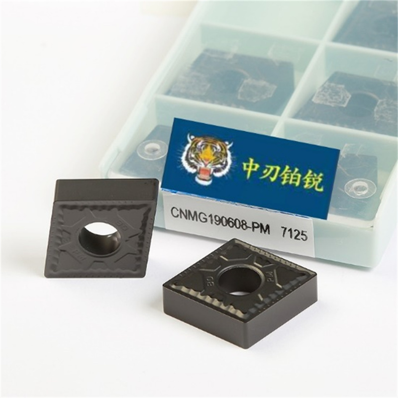 Utensili da taglio CNC inserti in metallo duro frese lama CNMG190608-PM con rivestimento CVD