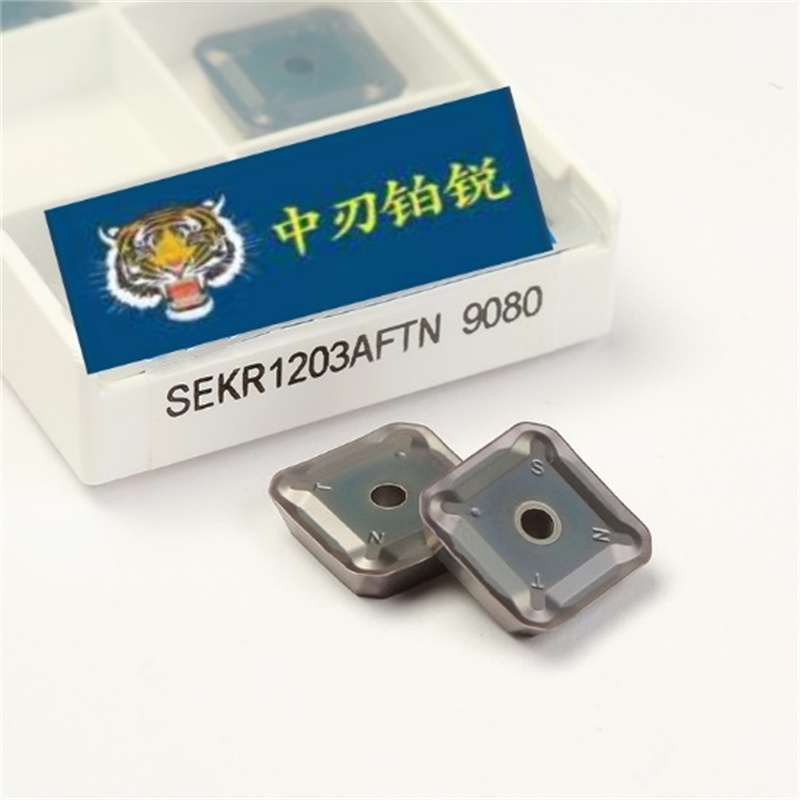 ZCC Wolfram Carbide Milling Inserts SEKR1203 Cutter Fir Milling Factory Grousshandel