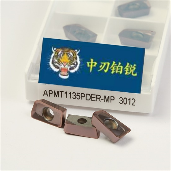 ለ CNC የማሽን ሂደት APMT 1135PDER Carbide ማስገቢያ