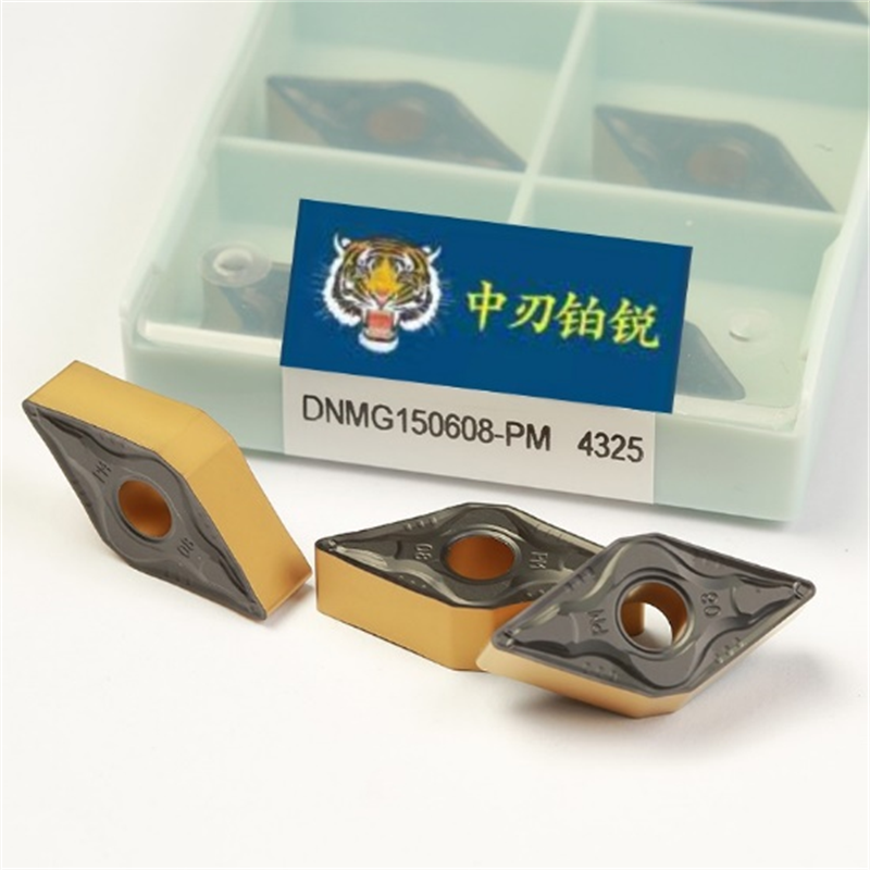 מכירה חמה כלי חריטה חיצוניים CVD ציפוי CNC טונגסטן קרביד הוספה DNMG150608-PM קרביד ניתן לאינדקס לעיבוד פלדה