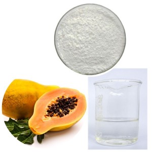 Pudră de papaină, extract natural de fructe de papaya