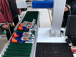Stroj za lasersko označavanje letećih vlakana (4)