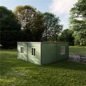 Fàcil instal·lació de contenidors de 2 pisos Cases modernes de 4 habitacions Vila prefabricada de luxe Casa minúscula prefabricada