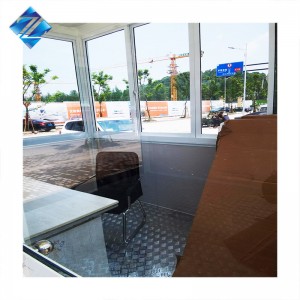 China High Quality Outdoor Portable Mobile Eps Sandwich Panel Security Guard Booth Sentry Kiosk