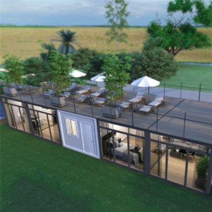 Prefab home 20ft prefab shipping ເຮືອນຂະຫນາດນ້ອຍ Container House Movable Prefabricated House