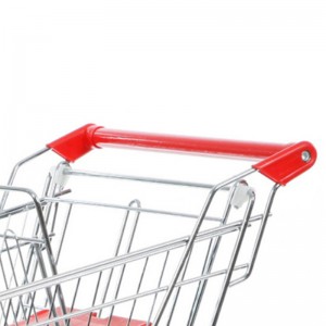 Super Store Shopping Trolley na May Pvc Wheels