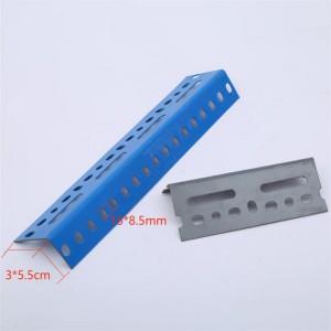 Punching Holes Perforated Steel Slotted Angle របារដែកដែក