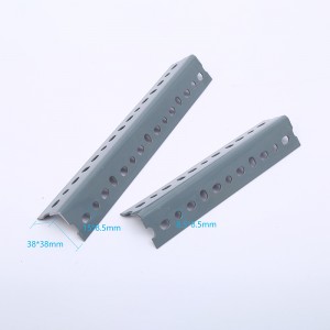 Punching Holes Perforated Steel Slotted Angle သံသတ္တုဘား