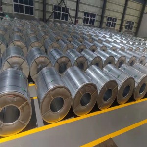 China Factory S550GD + AZ150 Bobina ou folla de aceiro Galvalume de alta calidade e prezo barato de Liaocheng en gran stock