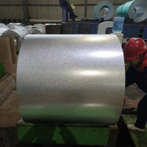 Hoobkas Nqe G550 AL ZN 55% AFP SGLCC Aluzinc Coated AZ150 Galvalume Steel Coils Kev muag khoom
