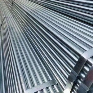 ປະສິດທິພາບສູງປະເທດຈີນ ASTM A53 Gi ຕາຕະລາງ Sch 80 Galvanized Steel Pipe