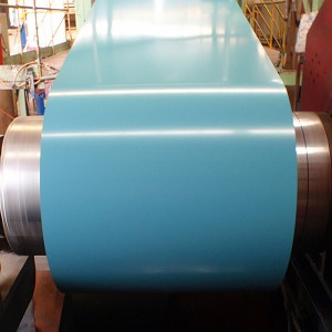SGCC DC51D + AZ 0.12-6.0mm Prepainted GL coil color coated coil sheet Produsen China RAL Color PPGL coils