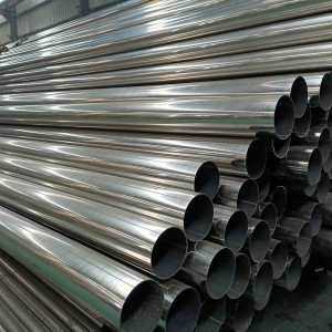 Top Quality TP304 TP304L Pîşesaziyên Otomotîvê ASTM A312 A358 Pipes Welded Stainless Steel