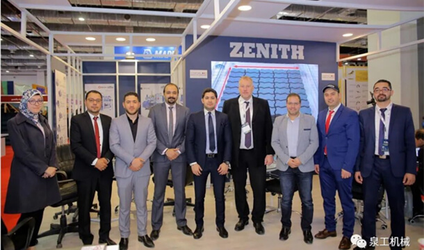 Proyectos Egipto 2020 |QGM ZENITH Impresionante debuta en El Cairo: ¡el estilo de una gran máquina de bloques eléctricos!