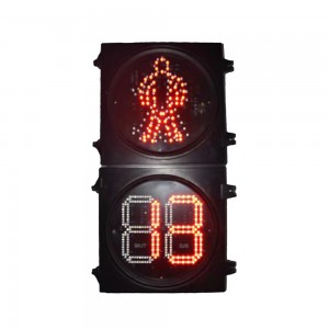 300mm Statis Pedestrian & Countdown Signal Lampu