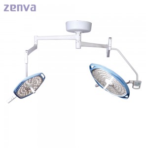 Plafonsko LED svjetlo za operacijsku sobu sa dvostrukom glavom sa CE