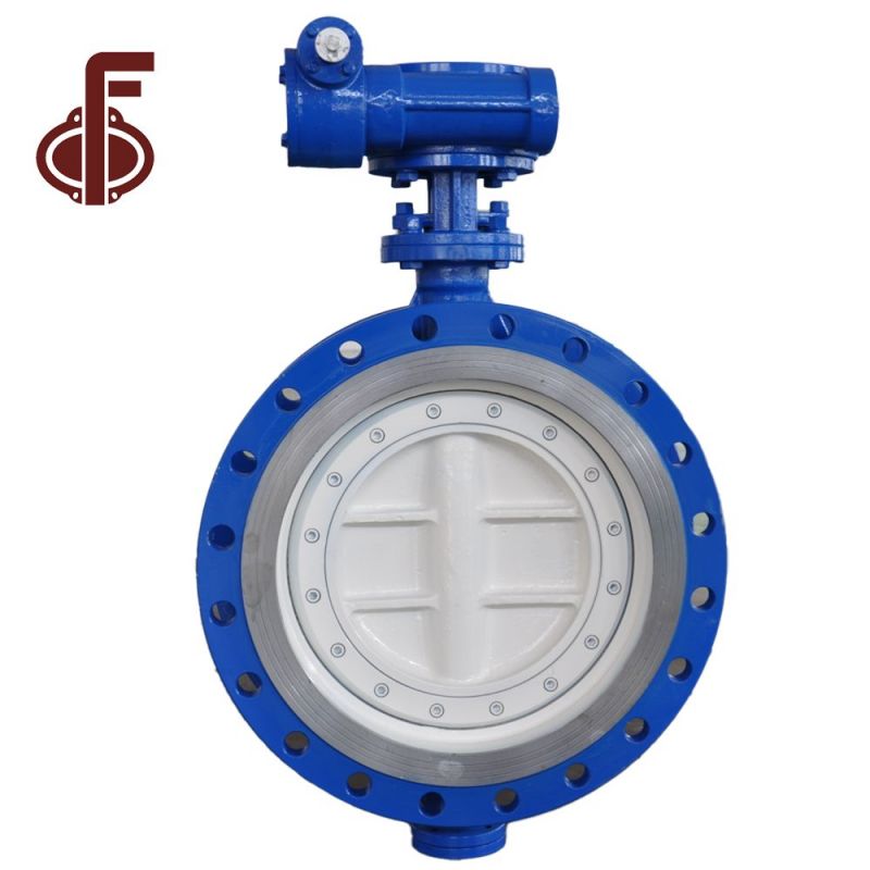 Ductile Iron Flange Type Eccentric Butterfly Valve