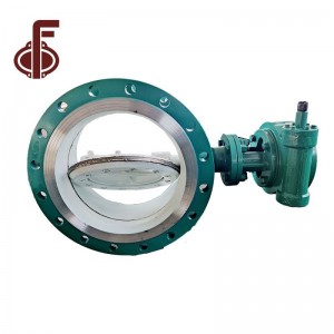 Ductile Iron Flange Type Eccentric Butterfly Valve