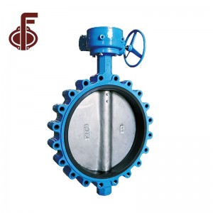 I-Ductile Iron SS304 Disc Lug Type Butterfly Valves