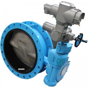 Electric Actuator Flange Type Butterfly Valve
