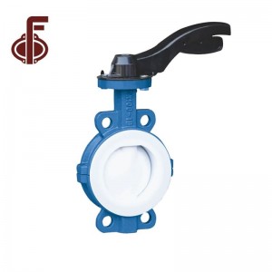 Concentric Cast Iron Full Lined Butterfly Valve