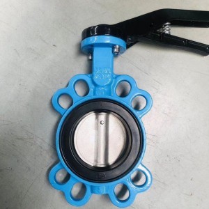 ZA01 Ductile Iron Wafer Type Butterfly Valve