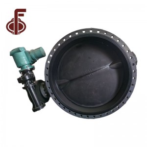 Electric Rubber Full Lined Flange Type Butterfly Valve