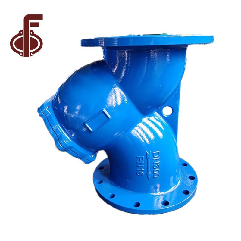 DI CI SS304 Flangeverbindung Y Strainer