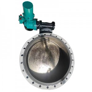 Eletise WCB Vulcanized Nofo Flanged Butterfly Valve