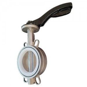 CF8M Tino/Disc PTFE Seat Wafer Butterfly Valve