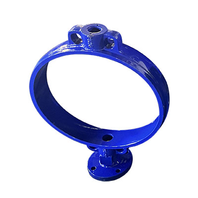 Wafer قسم Butterfly Valve Ductile Iron Body