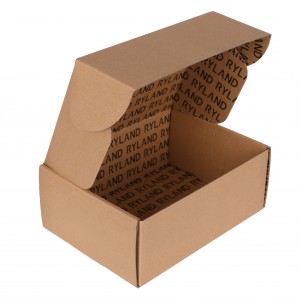 Desain baru menyesuaikan kotak kemasan mewah untuk kotak surat kemasan karton hadiah