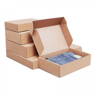 Il nuovo design personalizza le scatole di imballaggio di lusso per la scatola postale di imballaggio in cartone regalo