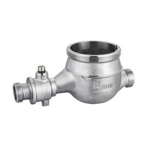 China Wholesale Check Valve Types Manufacturers - Short Lead Time for China DN15 and DN20 Water Flow Stainless Steel Body Single-Stream Water Meter with ISO for Vietnam City with Factory Price ...