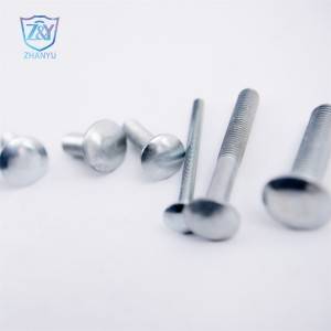 China Wholesale Grade 8.8 Bolt Suppliers –  Carriage bolt – Zhanyu