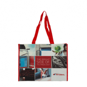 Wholesale lamination printing shopping Bags Tote Non Woven Grocery Shopping Bag