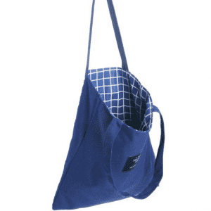 Eco-friendly Large Capacity Portable Reusable Shopping Bags Blank 100% Cotton Canvas Tote Bag