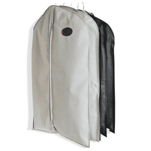 factory price NO MOQ garment bag with pockets,customized suit bag wedding dress bag