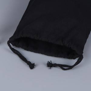 Personalized Custom high quality fashion cotton canvas drawstring bag