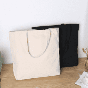 reusable organic bag grocery shopping eco friendly 100% cotton produce canvas tote bag with gusset