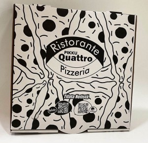 Картон захиалгаар хэвлэсэн нэг удаагийн пикник хүнсний сав баглаа боодол пицца хайрцаг