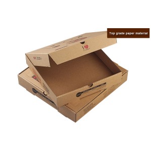ګرم پلور د ایکو دوستانه عمده پلور ارزانه کاغذ ټیکاو پیزا بکس