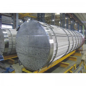 Intercambiador de calor de tubos helicoidales de acero inoxidable