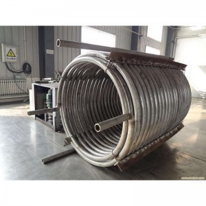 Stainless steel coil tubing heat exchanger